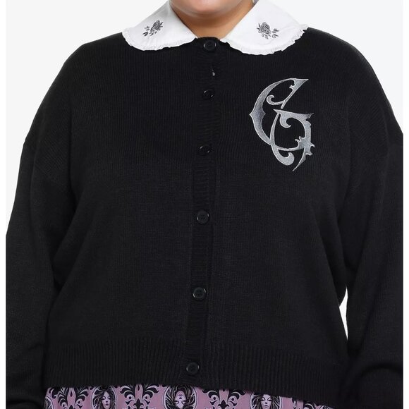 Hot Topic Her Universe Disney The Haunted Mansion Master Gracey Cardigan Plus Sz - Picture 3 of 9